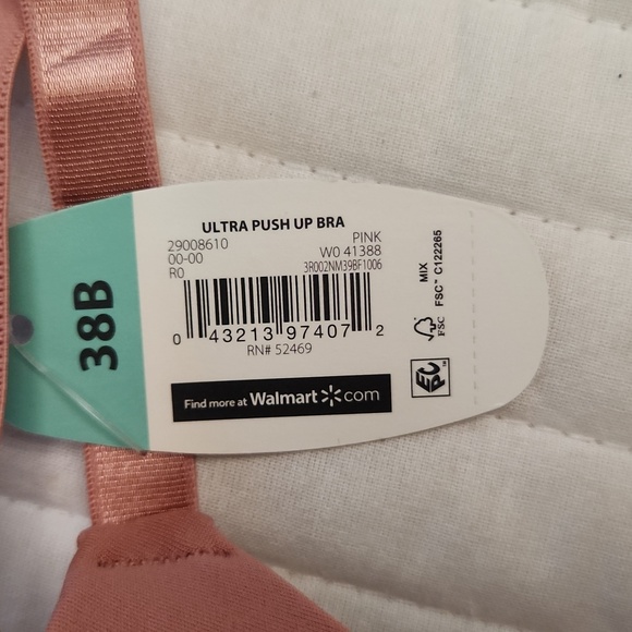 Secret Treasures Push Up Bra. 38B. NWT - Picture 2 of 6